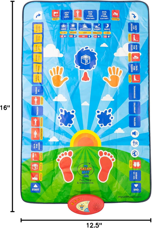 EDUCATIONAL LEARNING PRAYER MAT - 36 ACTIVITIES