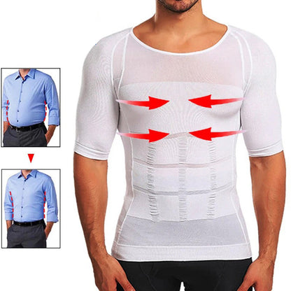 Men Slim N Lift Slimming Shirt and Body Shaper