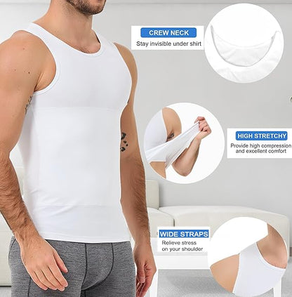 Men Slim N Lift Slimming Shirt and Body Shaper