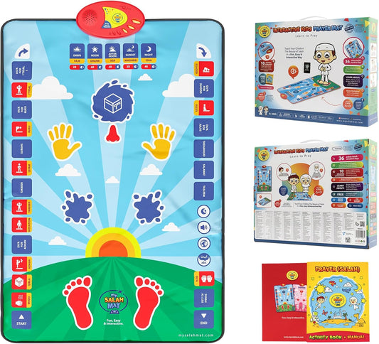 EDUCATIONAL LEARNING PRAYER MAT - 36 ACTIVITIES
