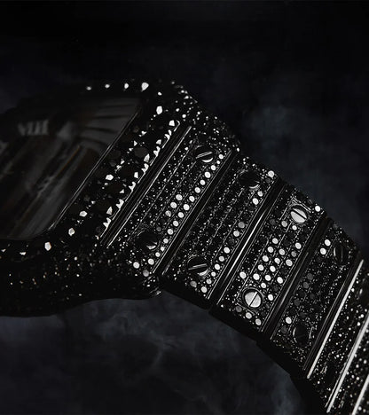 Diamond Quartz Wrist Watch || ساعة يد كوارتز الماسية