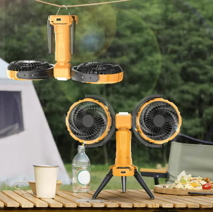 Outdoor Double Heads Fan